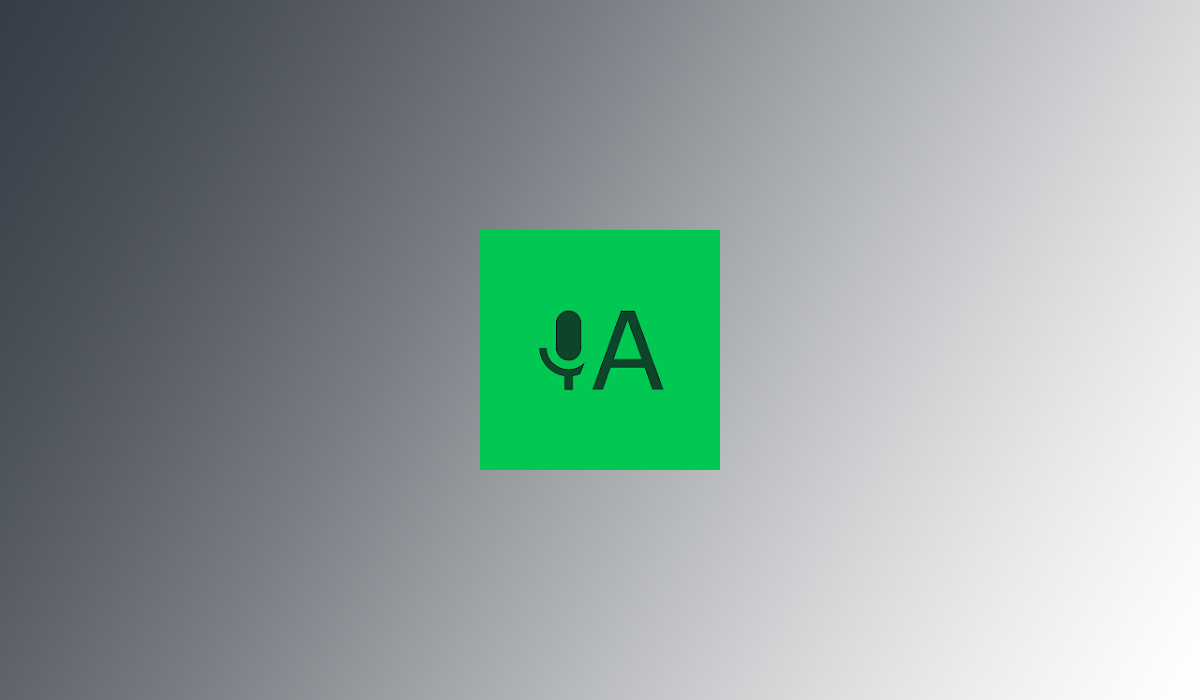 Background تطبيق Transcriber for WhatsApp لتحويل رسائل الصوت إلى نص على واتساب بسهولة وخصوصية 